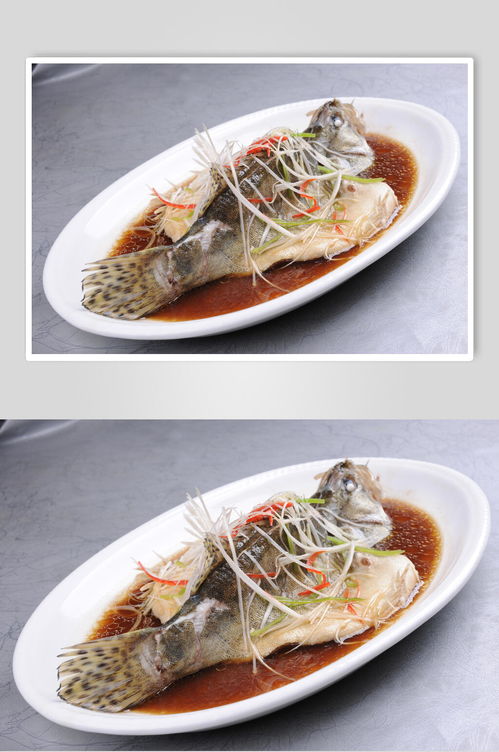 美味清蒸鱼海鲜生鲜食品摄影图片 4.25